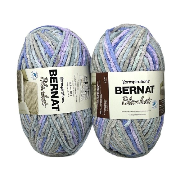 Bernat Yarnspirations Blanket Yarn “Overcast” (2 Skeins) - Picture 4 of 4